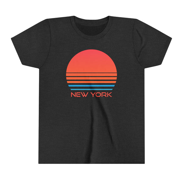 New York Youth Shirt - Retro 80s New York Kid's T-Shirt