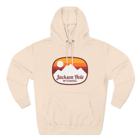 Premium Jackson Hole, Wyoming Hoodie - Retro Unisex Jackson Hole Sweatshirt