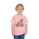 Biloxi, Mississippi Toddler T-Shirt - Retro Palm Tree Toddler Biloxi Shirt-15
