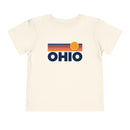 Ohio Toddler T-Shirt - Retro Sun Tee-1