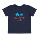 Palm Springs, California Toddler T-Shirt - Retro Palm Tree Toddler Palm Springs Shirt-1