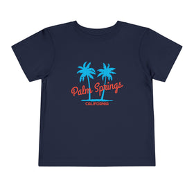 Palm Springs, California Toddler T-Shirt - Retro Palm Tree Toddler Palm Springs Shirt