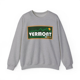 Buy sport-grey Vermont Sweatshirt - Mountain Graphic Crewneck