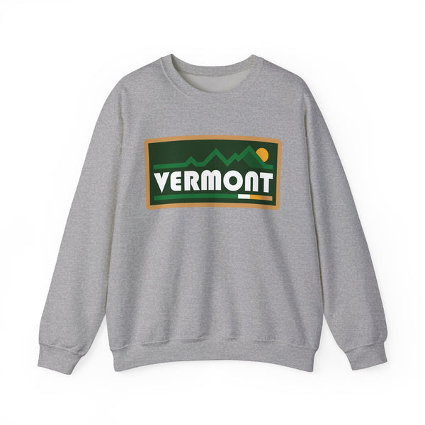 Vermont Sweatshirt - Mountain Graphic Crewneck