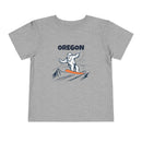 Oregon Yeti Snowboard Toddler Tee-4