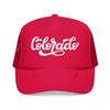 Kids Colorado Trucker Hat Vintage Souvenir Snapback