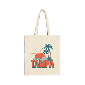 Tampa, Florida Cotton Canvas Tampa Tote Bag