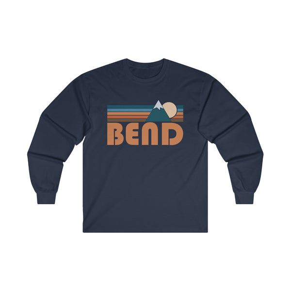 Bend, Oregon Long Sleeve Shirt - Retro Unisex Bend Long Sleeve Tee
