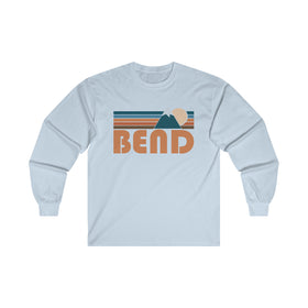 Bend, Oregon Long Sleeve Shirt - Retro Unisex Bend Long Sleeve Tee