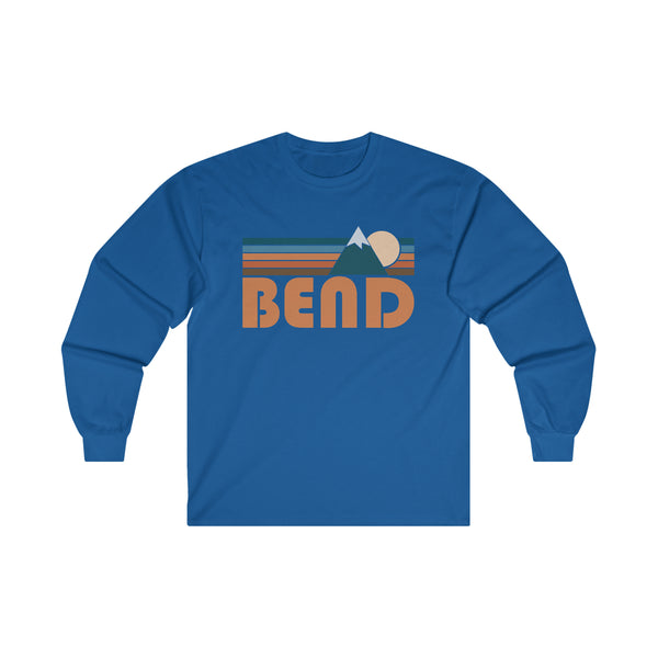 Bend, Oregon Long Sleeve Shirt - Retro Unisex Bend Long Sleeve Tee