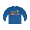 Bend, Oregon Long Sleeve Shirt - Retro Unisex Bend Long Sleeve Tee