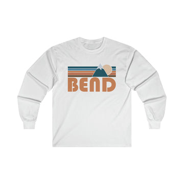 Buy white Bend, Oregon Long Sleeve Shirt - Retro Unisex Bend Long Sleeve Tee