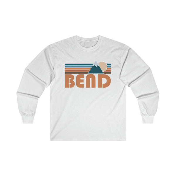 Bend, Oregon Long Sleeve Shirt - Retro Unisex Bend Long Sleeve Tee