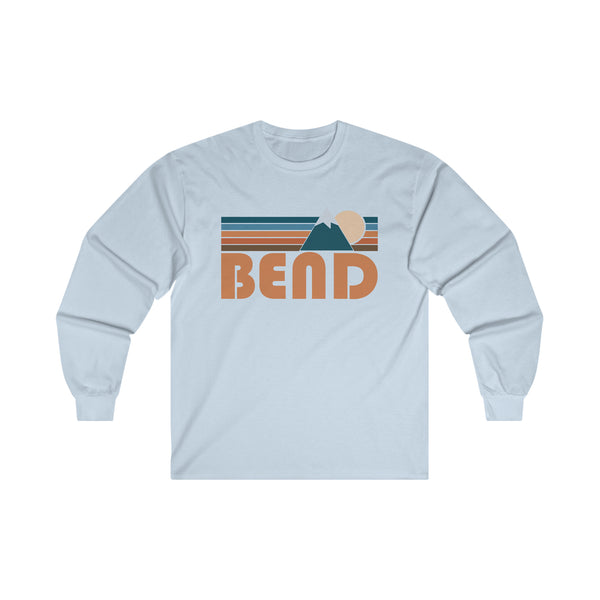 Bend, Oregon Long Sleeve Shirt - Retro Unisex Bend Long Sleeve Tee