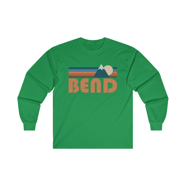 Bend, Oregon Long Sleeve Shirt - Retro Unisex Bend Long Sleeve Tee