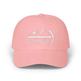 Buy pink Colorado Dad Hat - Embroidered Colorado Classic Dad Cap