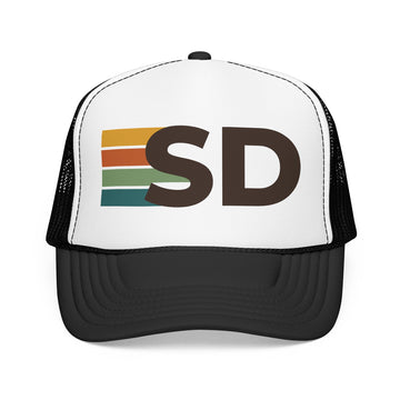 San Diego, California Trucker Hat - SD retro cap - 0