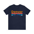 Denver, Colorado Shirt - Mountain Sunset Unisex Denver T-Shirt-7