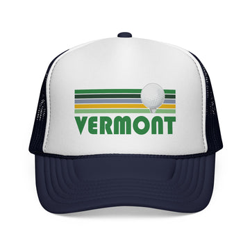 Buy dark-navy Vermont Retro Vermont Trucker Hat