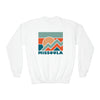 Missoula, Montana Youth Sweatshirt - Unisex Kid's Missoula Crewneck Sweatshirt