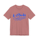 California T-Shirt - Retro Mountain Unisex California Shirt-24