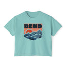 Women's Bend, Oregon Boxy Graphic Tee - Slightly Cropped-4
