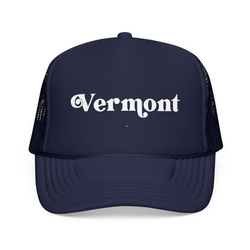Vermont Trucker Hat - Foam Vermont Cap
