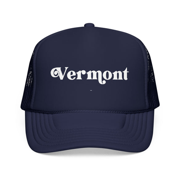 Vermont Trucker Hat - Foam Vermont Cap