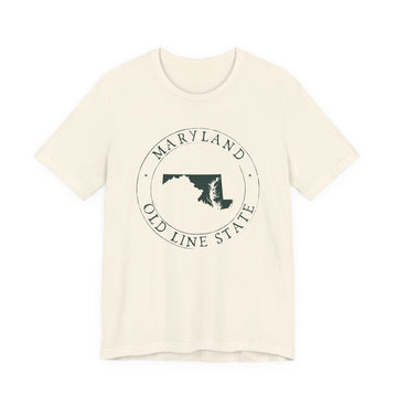 Buy natural Maryland T-Shirt — State Graphic Tee