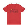 Wyoming T-Shirt - Retro Unisex Wyoming Shirt