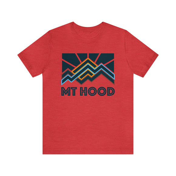 Mt Hood, Oregon T-Shirt - Retro Unisex Mt Hood Shirt