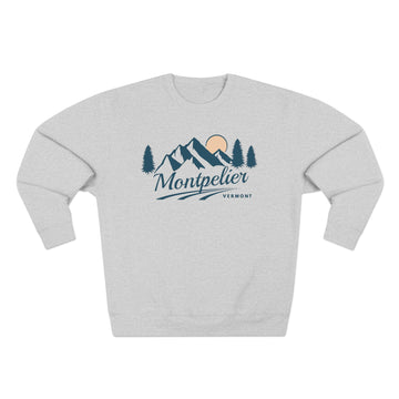 Premium Montpelier, Vermont Sweatshirt - Unisex Sweatshirt - 0