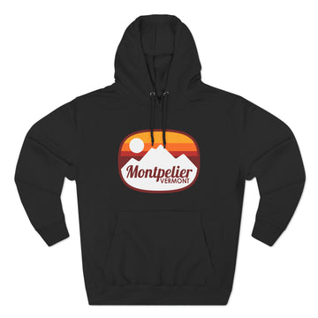 Premium Montpelier, Vermont Hoodie - Retro Unisex Montpelier Sweatshirt - 0