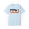 Oregon Graphic Tee, Comfort Colors Retro Unisex T shirt, Mountain Adventure Shirt