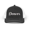 Denver, Colorado Snapback Trucker Cap - Embroidered Denver Hat