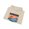 Denver, Colorado Hoodie - Unisex Mountain Denver Hoodie Graphic Sweatshirt
