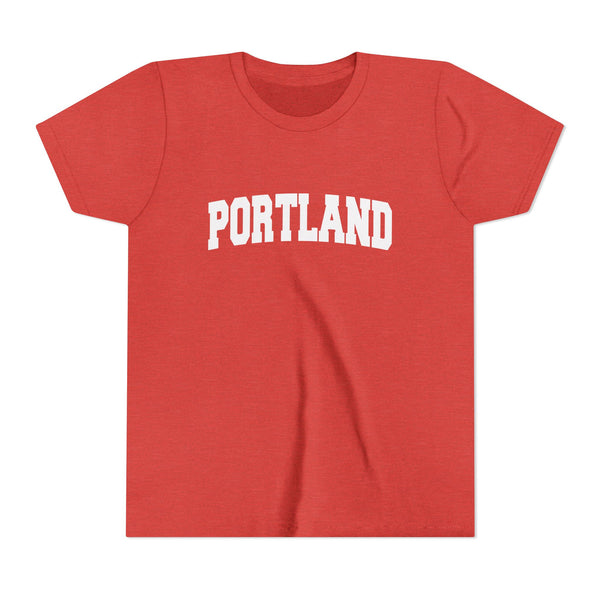 Portland, Oregon Youth Graphic Tee - Kids Portland T Shirt