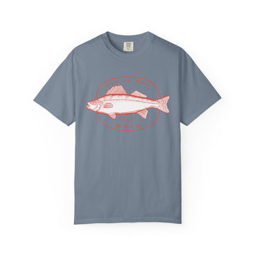 Buy blue-jean Put-in-Bay, Ohio Tee, Comfort Colors 100% Cotton Fishing T shirt