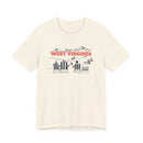 West Virginia Après-ski T-Shirt - Vintage Mountain Graphic Tee-1
