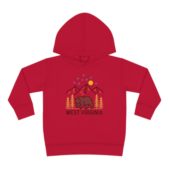 West Virginia Toddler Hoodie - Unisex West Virginia Toddler Sweatshirt
