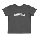 Lake Michigan Toddler Graphic Tee - Kids Lake Michigan Vacation T-Shirt-4