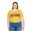 Crested Butte, Colorado Shirt - Mountain Sunset Unisex Crested Butte T-Shirt-104