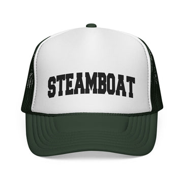 Buy dark-green Steamboat, Colorado Collegiate Style Trucker Hat