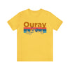 Ouray, Colorado Shirt - Mountain Sunset Unisex Ouray T-Shirt