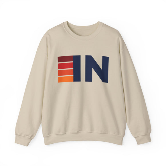 Indiana Retro Sweatshirt | Retro Stripes Indiana
