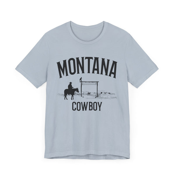 Montana Cowboy T Shirt - Montana Graphic Tee