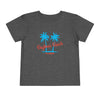 Daytona Beach, Florida Toddler T-Shirt - Retro Palm Tree Toddler Daytona Beach Shirt