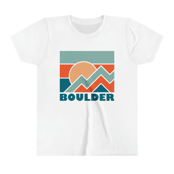 Boulder, Colorado Youth T-Shirt - Kids Boulder Shirt
