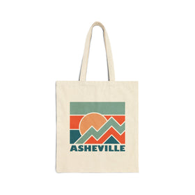 Asheville, North Carolina Cotton Canvas Asheville Tote Bag