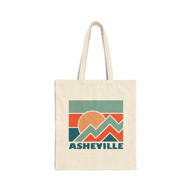 Asheville, North Carolina Cotton Canvas Asheville Tote Bag